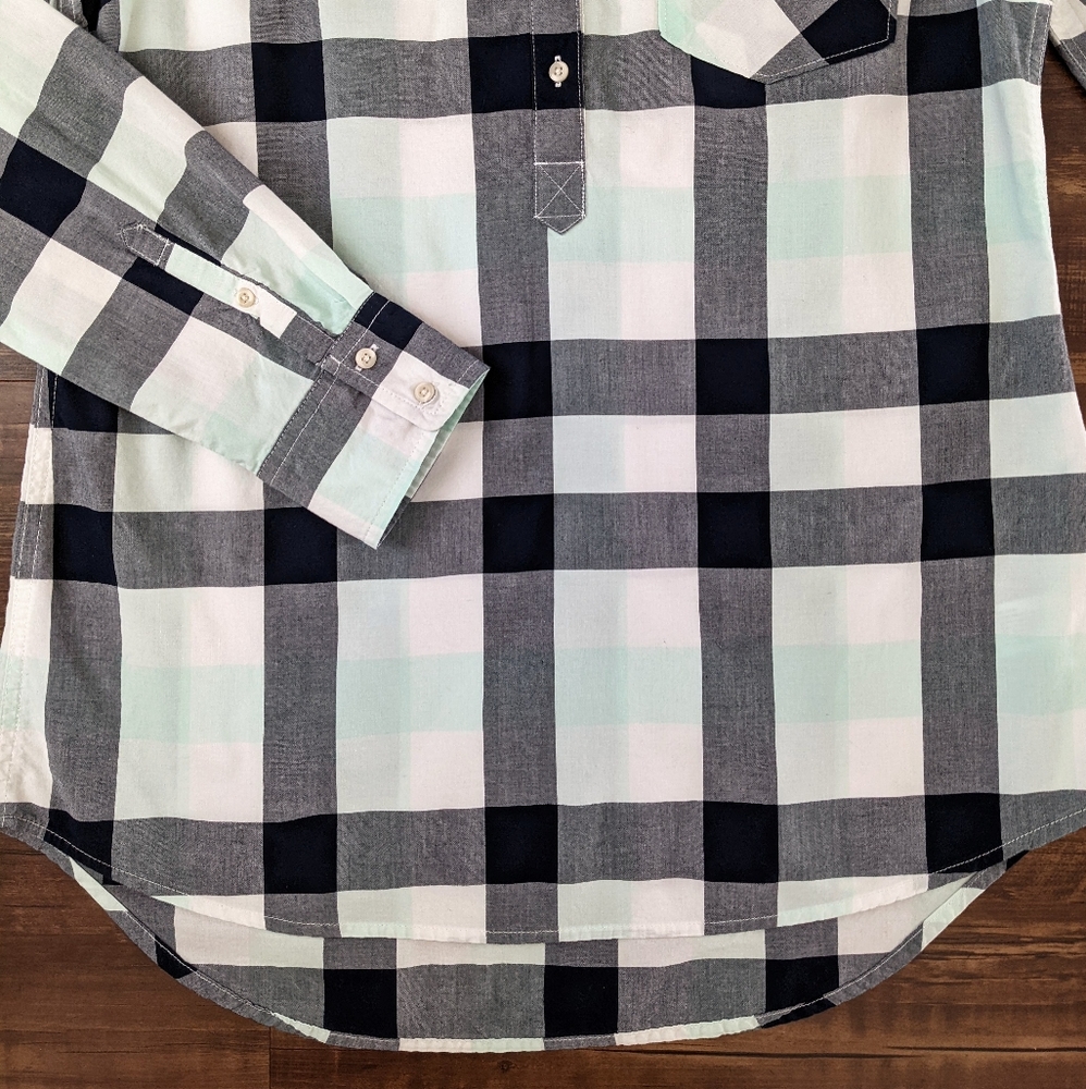 Merona Plaid Tunic Shirt